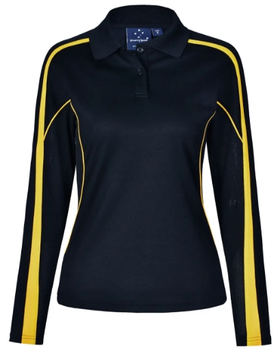 Picture of Winning Spirit, Ladies TrueDry L/S Polo